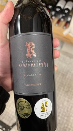 Bordeaux Château Les Ricaudelles Malbec Icke årgångsbetecknad
