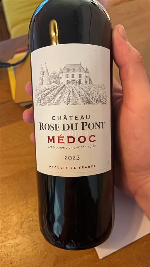 Bordeaux Médoc Château Rose du Pont 2023