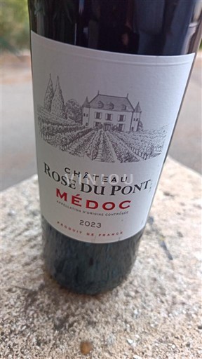 Bordeaux Médoc Château Rose du Pont 2023