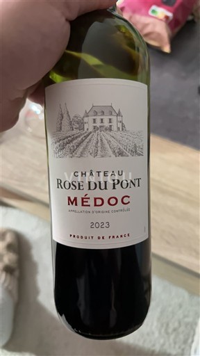Burdeos Médoc Château Rose du Pont 2023