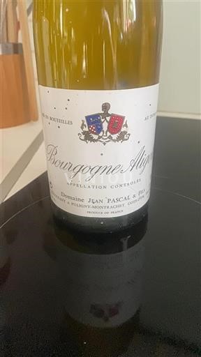 Burgundi Bourgogne Aligoté Domaine Jean Pascal & Fils 1999
