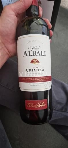 Castela-La Mancha Não especificado Viña Albali Crianza 2020