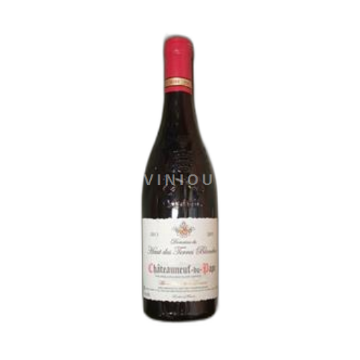 Rhônen laakso Châteauneuf-du-Pape Domaine Haut des Terres Blanches 2015