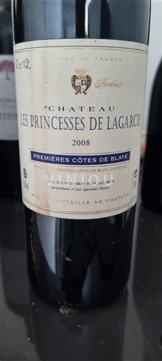 Bordeaux Ni doloceno Château Les Princesses de Lagarcie 2008
