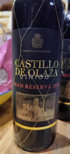 La Rioja Rioja Castillo de Olaza Gran Reserva 2016