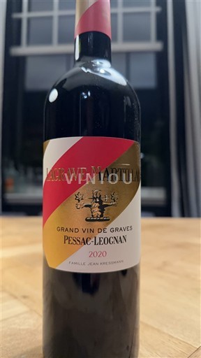 Bordeaux Pessac-Léognan Lagrave-Martillac 2020