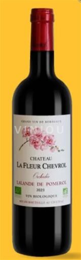 Burdeos Lalande-de-Pomerol Château La Fleur Chevrol Orchidee 2023