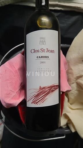 Sydväst Cahors Clos St Jean 2001