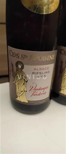 Alsace Clos Ste Apolline 2009