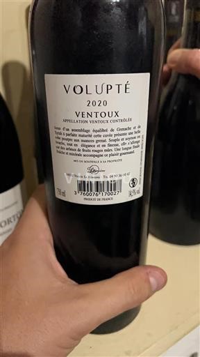 Rona dolina Ventoux La Romaine Volupté 2020