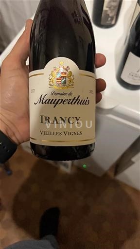 Bourgondië Irancy Domaine Mauperthuis Vieilles Vignes 2022