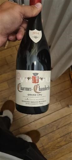 Burgundy Charmes-Chambertin Grand Cru Domaine Armand Rousseau 2014