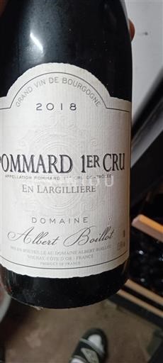 Burgundy Unspecified Premier Cru Domaine Albert Boillot En Largillière 2018