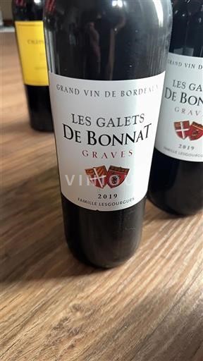 Burdeos Graves Les Galets de Bonnat 2019