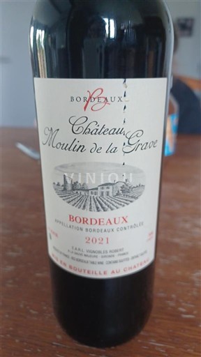 Bordeaux Château Moulin de la Grave 2021