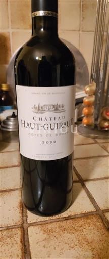 Bordeaux Côtes-de-bourg Château Haut-Guiraud 2022