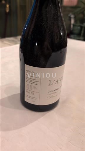 Beaujolais Morgon L’Auguste 2019