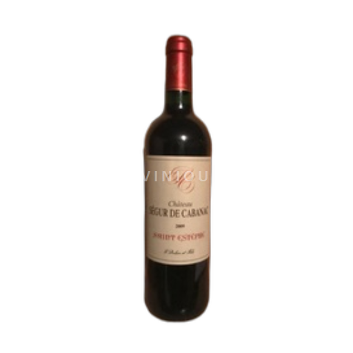 Bordeaux Saint-Estèphe Château Ségur de Cabanac 2009