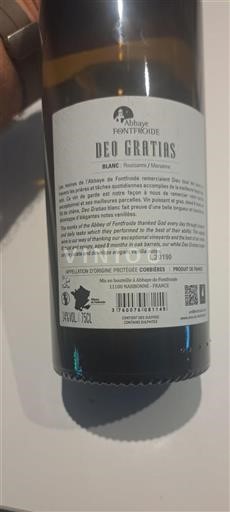 Linguadoca Corbières Abbaye de Fontfroide Deo Gratias 2019