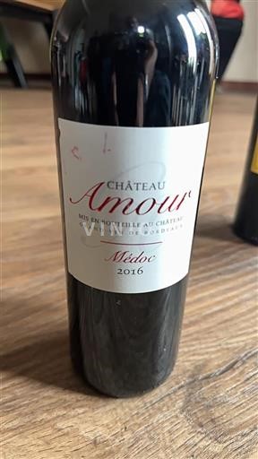 Bordeaux Médoc Château Amour 2016