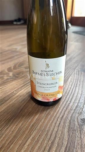 Alsace Alsace Grand Cru Grand Cru Domaine Barmès-Buecher Steingrubler Gewürztraminer 2022