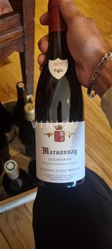 Borgonha Marsannay Domaine Denis Mortet Les Longeroies 2022