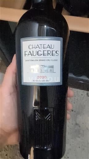 Bordeaux Saint-Émilion Grand Cru Château Faugères 2020