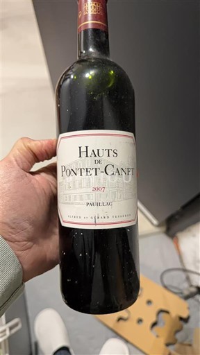 Bordeaux Pauillac Pontet-Canet Hauts de Pontet-Canet 2007