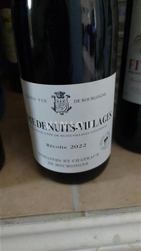 Burgundija Côte de Nuits Villages Domaine S et x de Bourgogne 2022