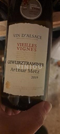 Alsace Arthur Metz Vieilles Vignes 2019