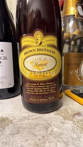 Victoria Ospecificerad Brown Brothers Late Picked Muscat Icke årgångsbetecknad