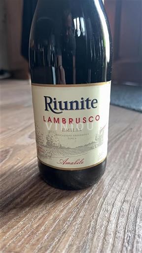 Emilia-Romaña Lambrusco Riunite Sin añada