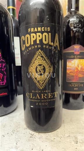 California AVAs Unspecified Francis Coppola Diamond Series Black Label Claret 2000