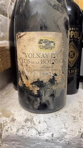 Bourgogne Ikke specificeret Premier Cru Clos de la Bousse 1982