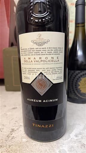 Véneto Amarone della Valpolicella Tenuta Valleselle Aureum Acinum 2018