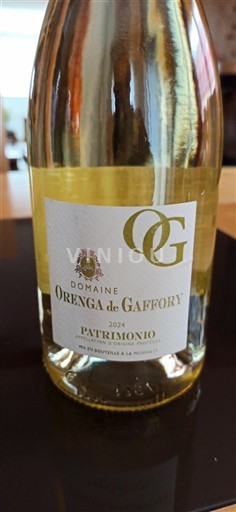 Korzika Патримонио Domaine Orenga de Gaffory 2024