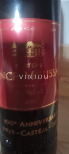 Bordeaux Pauillac Grand Cru Château Lynch-Moussas 2019