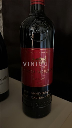 Bordeaux Pauillac Grand Cru Château Lynch-Moussas 2019