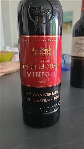 Bordeaux Pauillac Grand Cru Château Lynch-Moussas 2019
