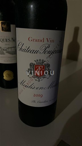Bordeaux Moulis-en-Médoc Château Poujeaux Grand Vin 2019