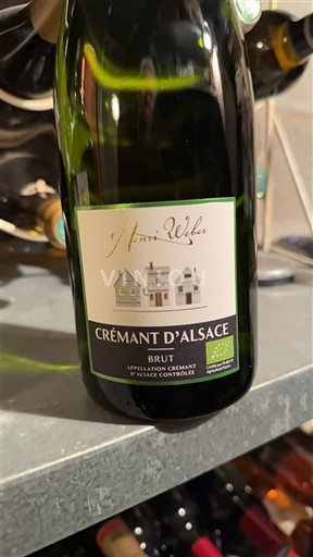 Alsace Crémant d'Alsace Henri Weber Không niên vụ