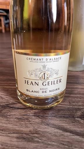 Alsace Crémant d'Alsace Jean Geiler Blanc de Noirs Non-Vintage