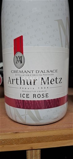 Alsacia Crémant de Alsacia Arthur Metz ICE ROSÉ Nemilésimat