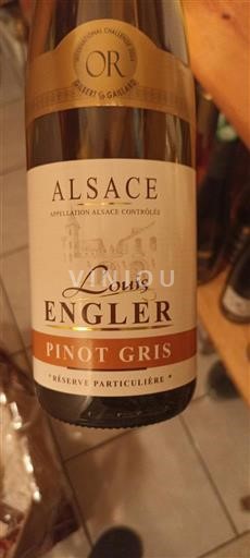 Alsacia Grand Cru Louis Engler Réserve Particulière 2022