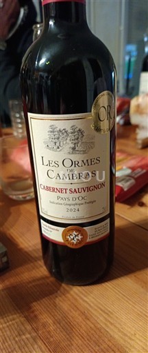 Лангедок та Руссійон Паї д'Ок Les Ormes de Cambras Cabernet Sauvignon 2024