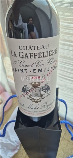 Bordeaux Saint-Émilion Premier Grand Cru Classé Château La Gaffelière 2018