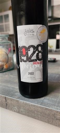 Alpi e Paesi Rodaniani Ardèche Jalès Cruzières 1928 Merlot 2022
