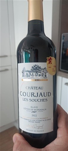 Bordeaux Blaye-côtes-de-bordeaux Château Courjaud Les Souches 2022