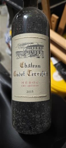 Bordo Медок Château Gadet Terrefort 2015