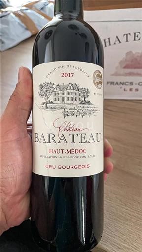 Bordeaux Haut-Médoc Cru Bourgeois Château Barateau 2017